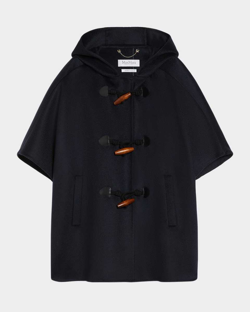 Fase Cashmere Toggle Cape
